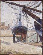 Georges Seurat The Harbour at Honfleur China oil painting reproduction